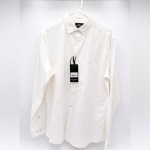Rodd & Gunn Men’s White Button Down Shirt XL Sports Fit Long Sleeve NWT
